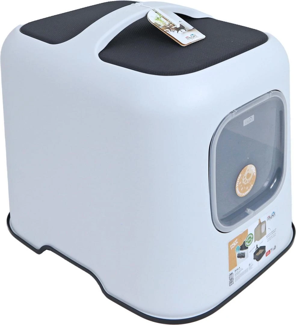 Rotho Mypet Kattenbak Biala Mistletoe White 1 Rotho Mypet Kattenbak Biala Mistletoe White