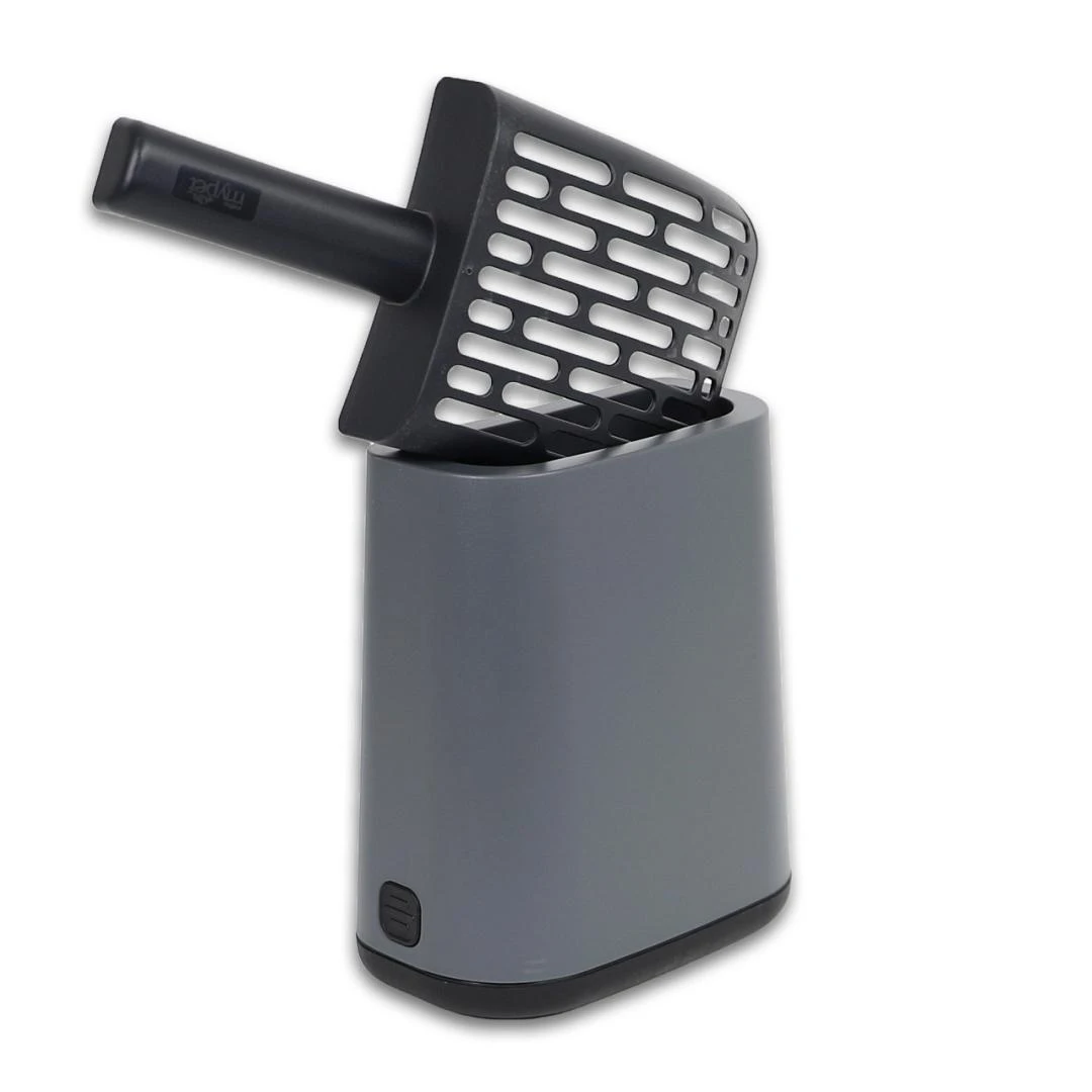 Rotho Mypet Kattenbakschep En Houder Biala Antrazite 1 Rotho Mypet Kattenbakschep En Houder Biala Antrazite