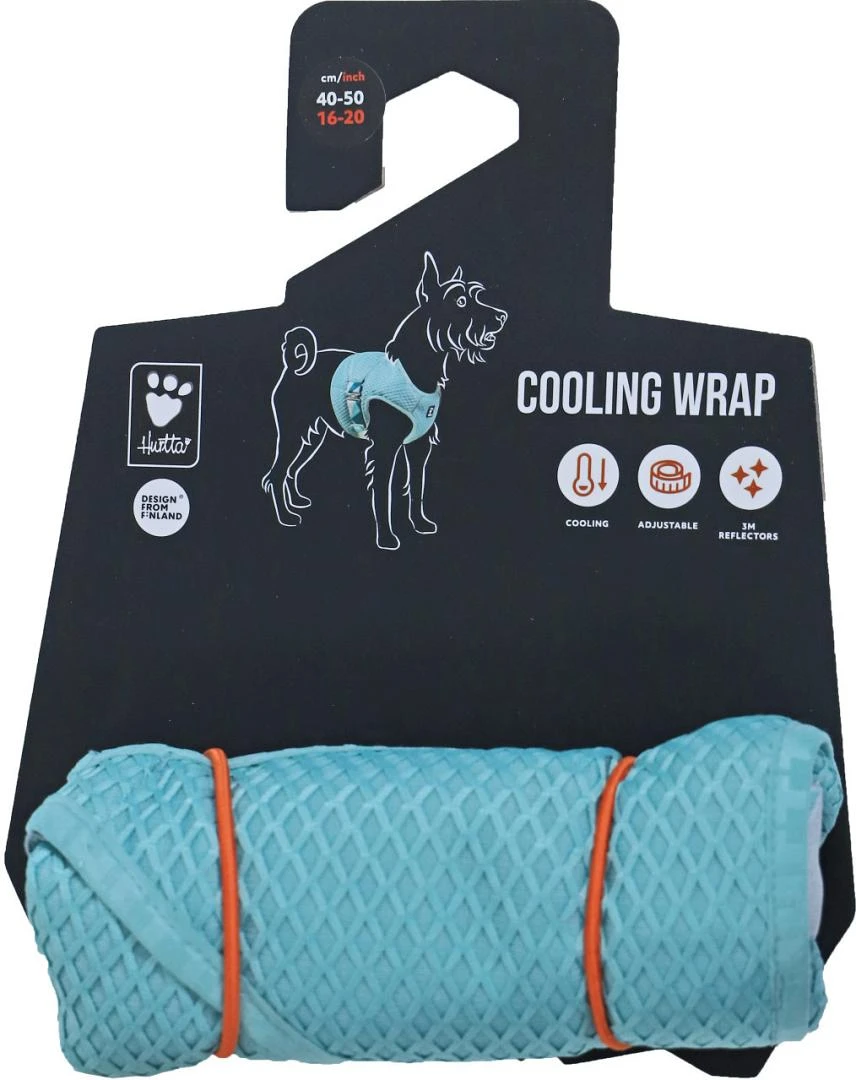 Hurtta Cooling Wrap Aquamarine 1 Hurtta Cooling Wrap Aquamarine