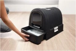 Curver Kattenbak Antraciet 7 Curver Kattenbak Antraciet -Goedkope Dierenwereld XL winkel 0400460 sfeer1