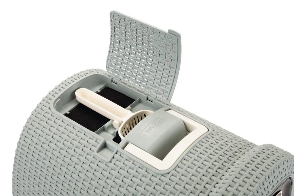 Curver Kattenbak Misty Blue 2 Curver Kattenbak Misty Blue - Afbeelding 2