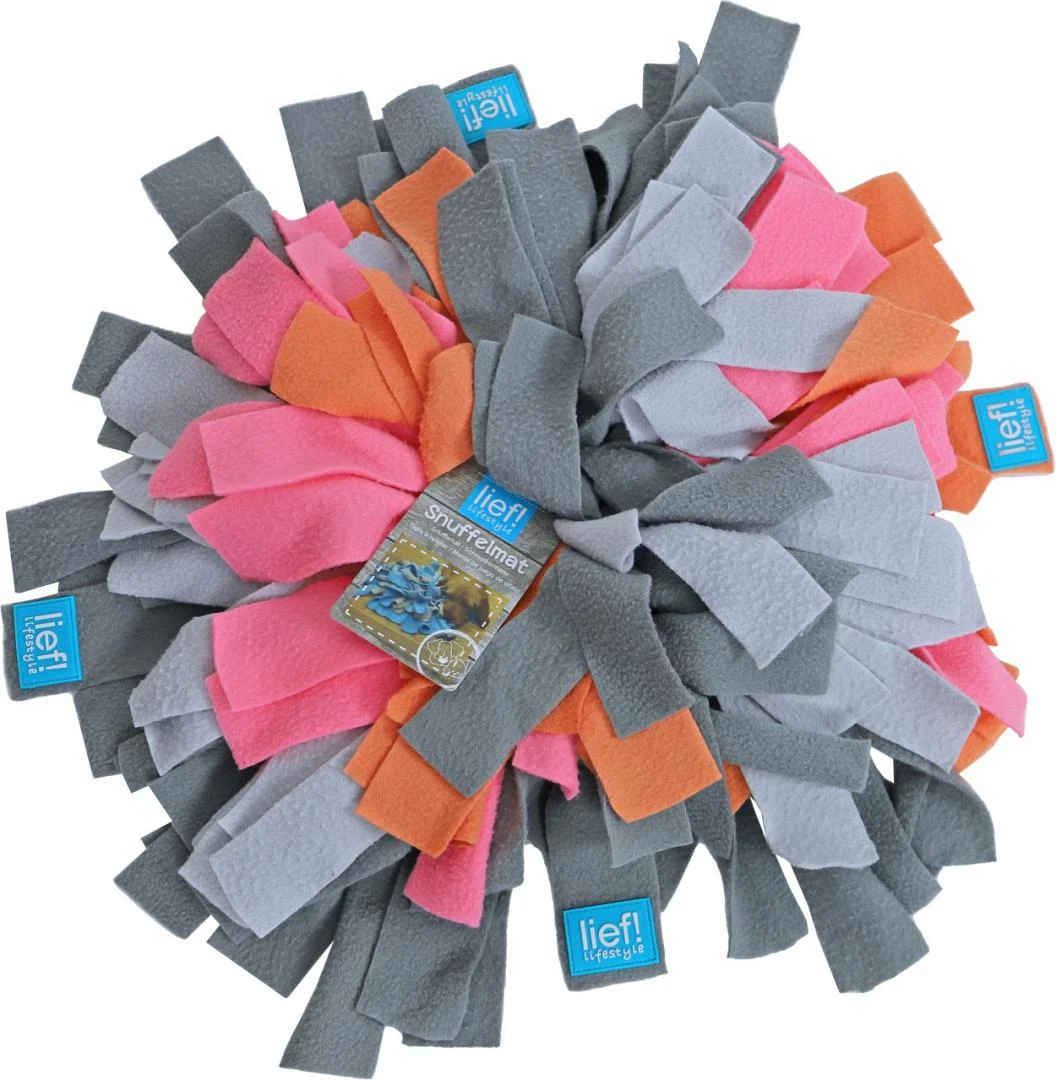 Lief! Lifestyle Girls Snuffelmat Fleece 20 X 20 Cm 2 Lief! Lifestyle Girls Snuffelmat Fleece 20 X 20 Cm - Afbeelding 2