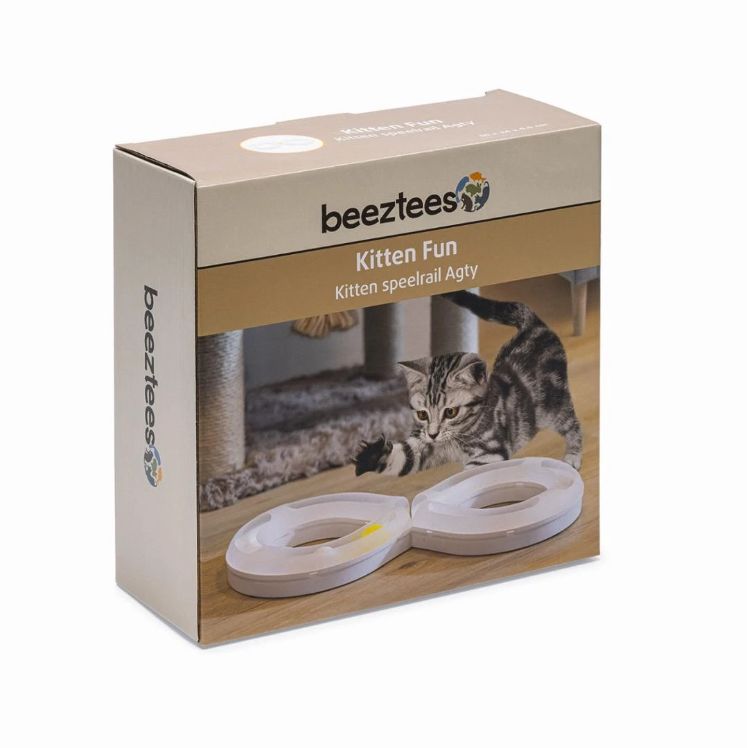 Beeztees Kittenspeelgoed Speelrail Agty 2 Beeztees Kittenspeelgoed Speelrail Agty - Afbeelding 2