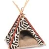 Beeztees Tipi Tent Vigo Wit/Zwart