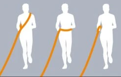 TRIXIE Jogginglijn Grafiet/papaya -Goedkope Dierenwereld XL winkel 12763 2