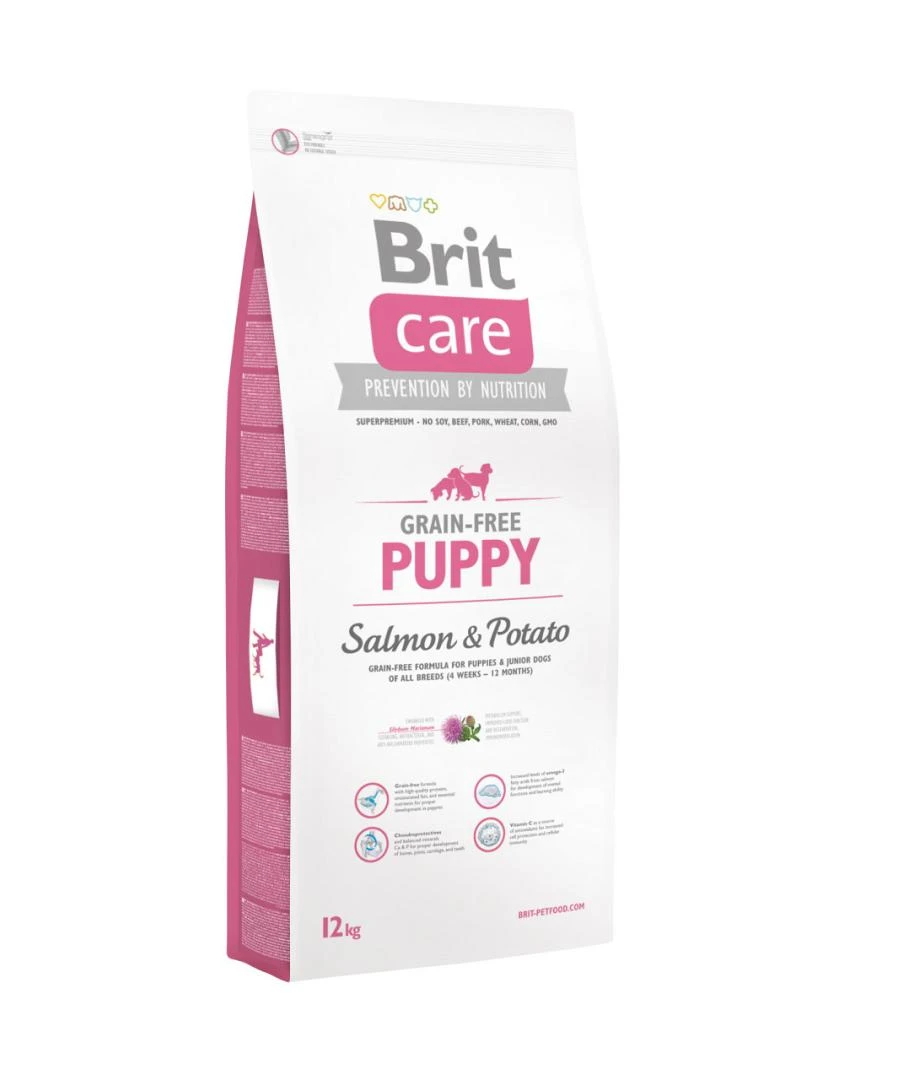 Brit Care Grain Free Puppy Salmon & Potato 12 Kg 1 Brit Care Grain Free Puppy Salmon & Potato 12 Kg