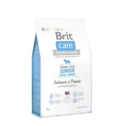 Brit Care Grain Free Junior Large Breed Salmon & Potato 3 Kg