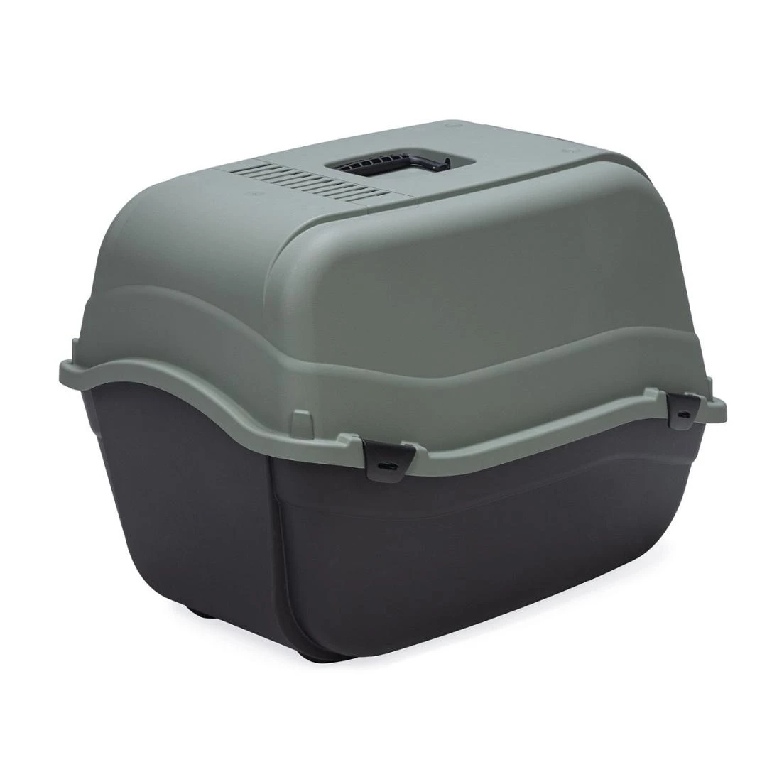 Beeztees Kattenbak Romeo Maxi Eco Groen/Zwart 3 Beeztees Kattenbak Romeo Maxi Eco Groen/Zwart - Afbeelding 3