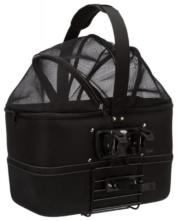 TRIXIE Fietsmand Voor Aan Het Stuur Zwart 3 TRIXIE Fietsmand Voor Aan Het Stuur Zwart - Afbeelding 3