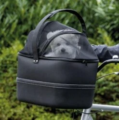 TRIXIE Fietsmand Voor Aan Het Stuur Zwart 7 TRIXIE Fietsmand Voor Aan Het Stuur Zwart -Goedkope Dierenwereld XL winkel 4011905131085 3