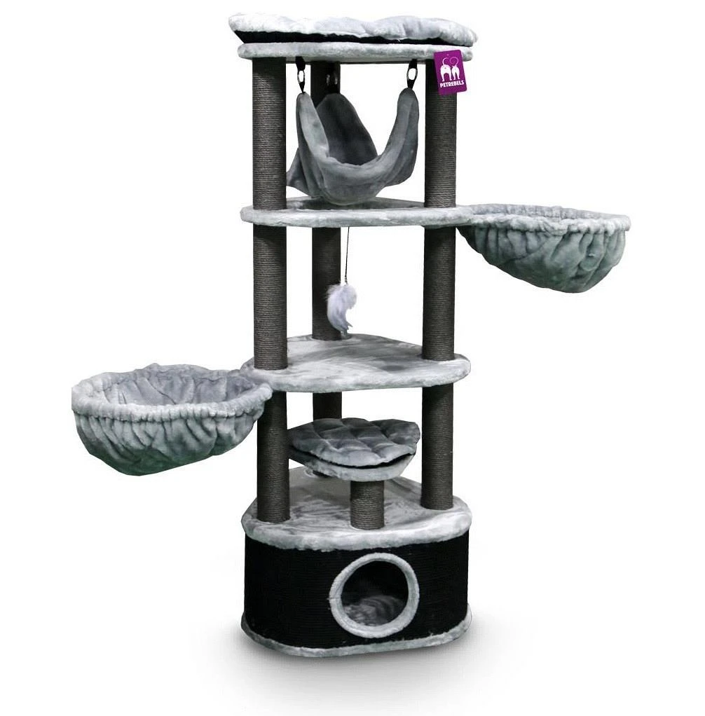 Petrebels Krabmeubel Kings & Queens Catharina 160 Grey 1 Petrebels Krabmeubel Kings & Queens Catharina 160 Grey