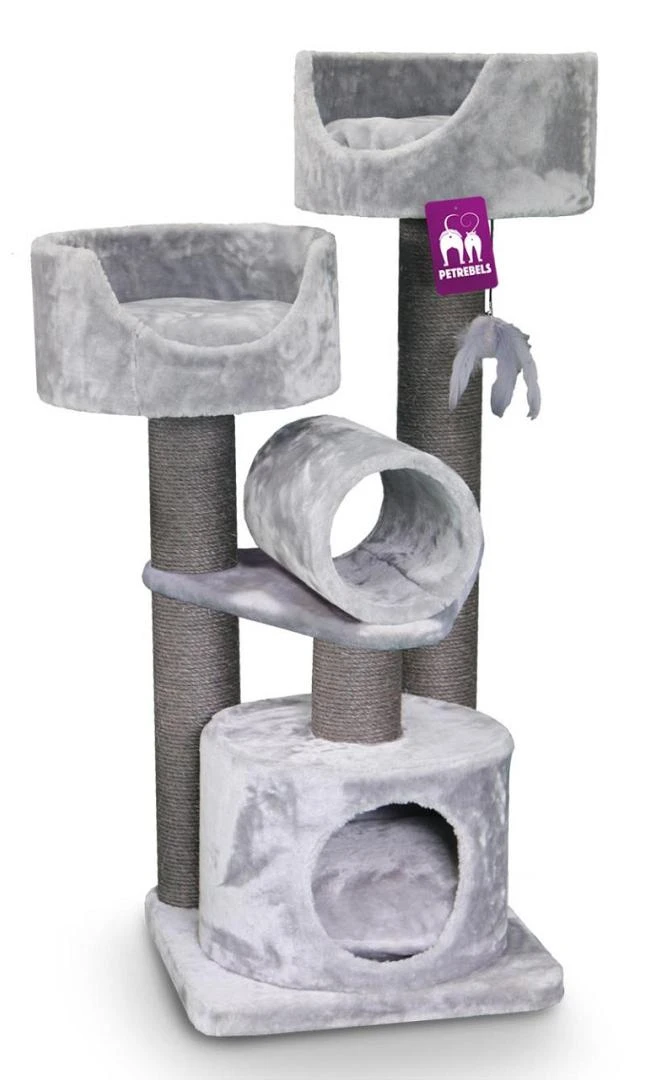 Petrebels Krabmeubel Kings & Queens Victoria 125 Grey 1 Petrebels Krabmeubel Kings & Queens Victoria 125 Grey