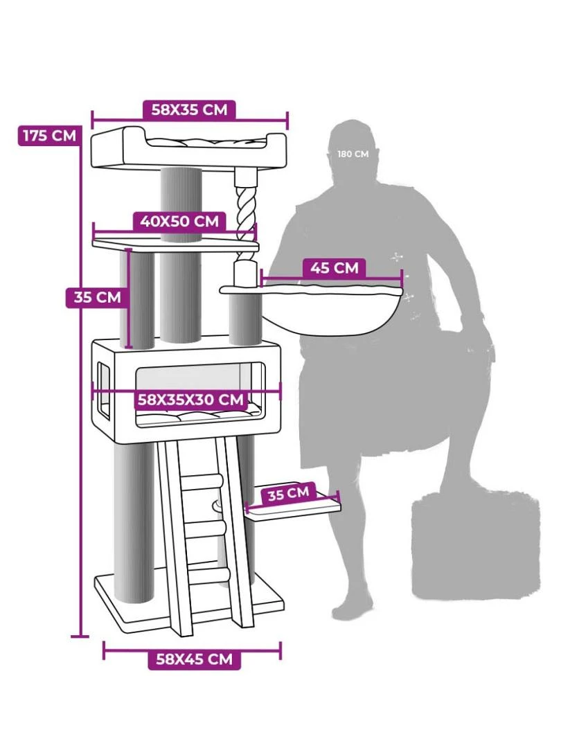 Petrebels Krabmeubel Lucky Bastards Parklane 175 Capp. 3 Petrebels Krabmeubel Lucky Bastards Parklane 175 Capp. - Afbeelding 3