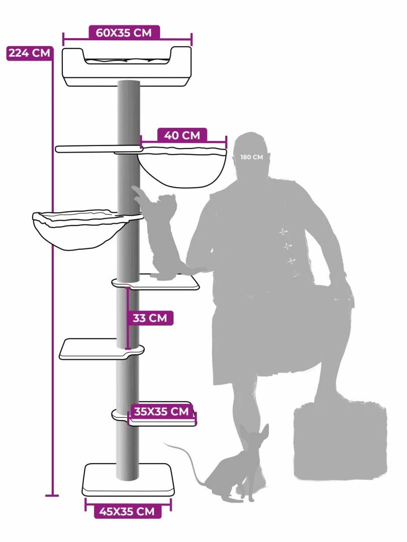 Petrebels Krabmeubel Kings & Queens Alexis 224 Cappuccino 2 Petrebels Krabmeubel Kings & Queens Alexis 224 Cappuccino - Afbeelding 2