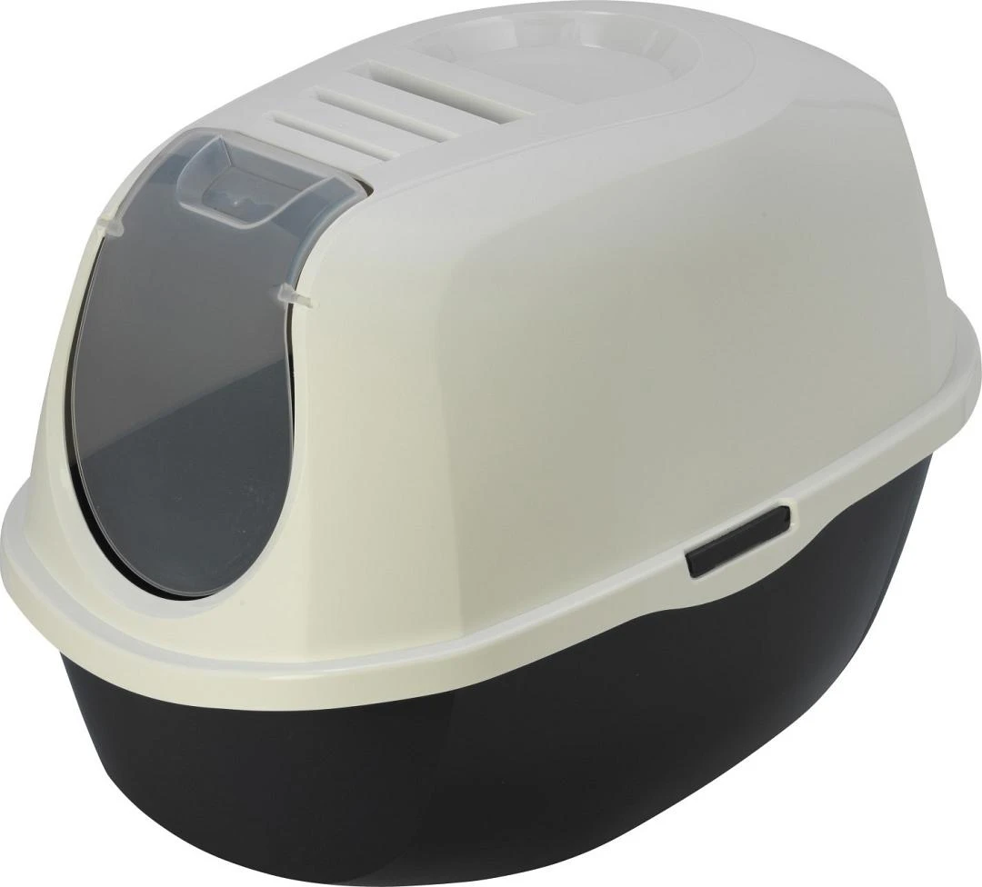 Moderna Kattenbak Smart Cat Zwart/wit 1 Moderna Kattenbak Smart Cat Zwart/wit