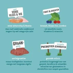 Edgard & Cooper Hondenvoer Senior Kip En Zalm 2,5 Kg -Goedkope Dierenwereld XL winkel 5425039485171 4