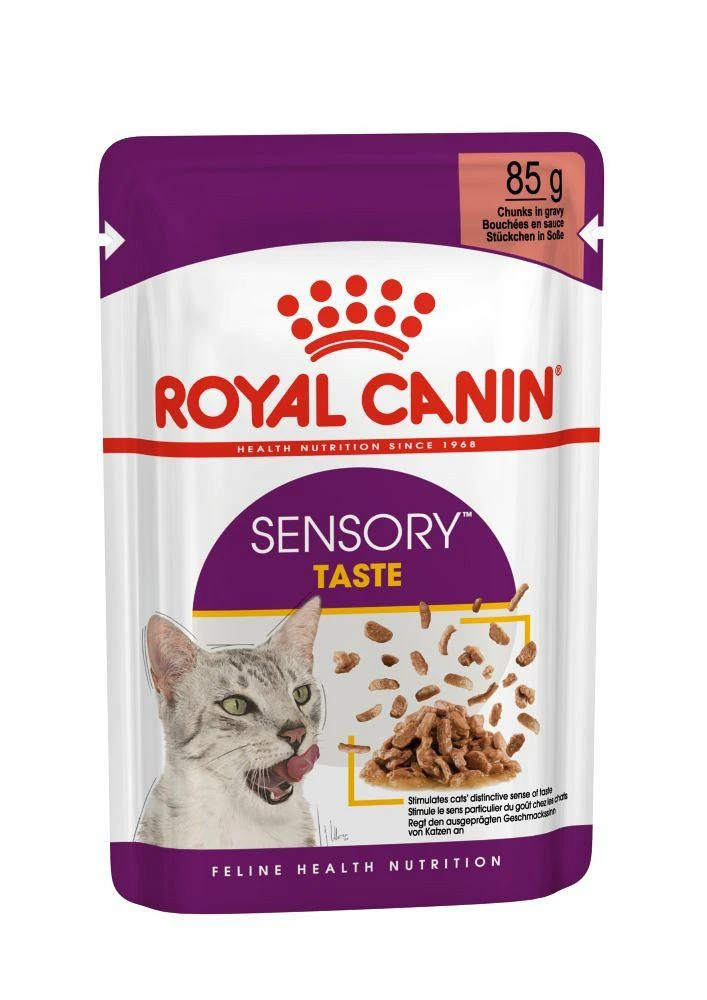 Royal Canin Kattenvoer Sensory Taste In Gravy 12 X 85 Gr 2 Royal Canin Kattenvoer Sensory Taste In Gravy 12 X 85 Gr - Afbeelding 2