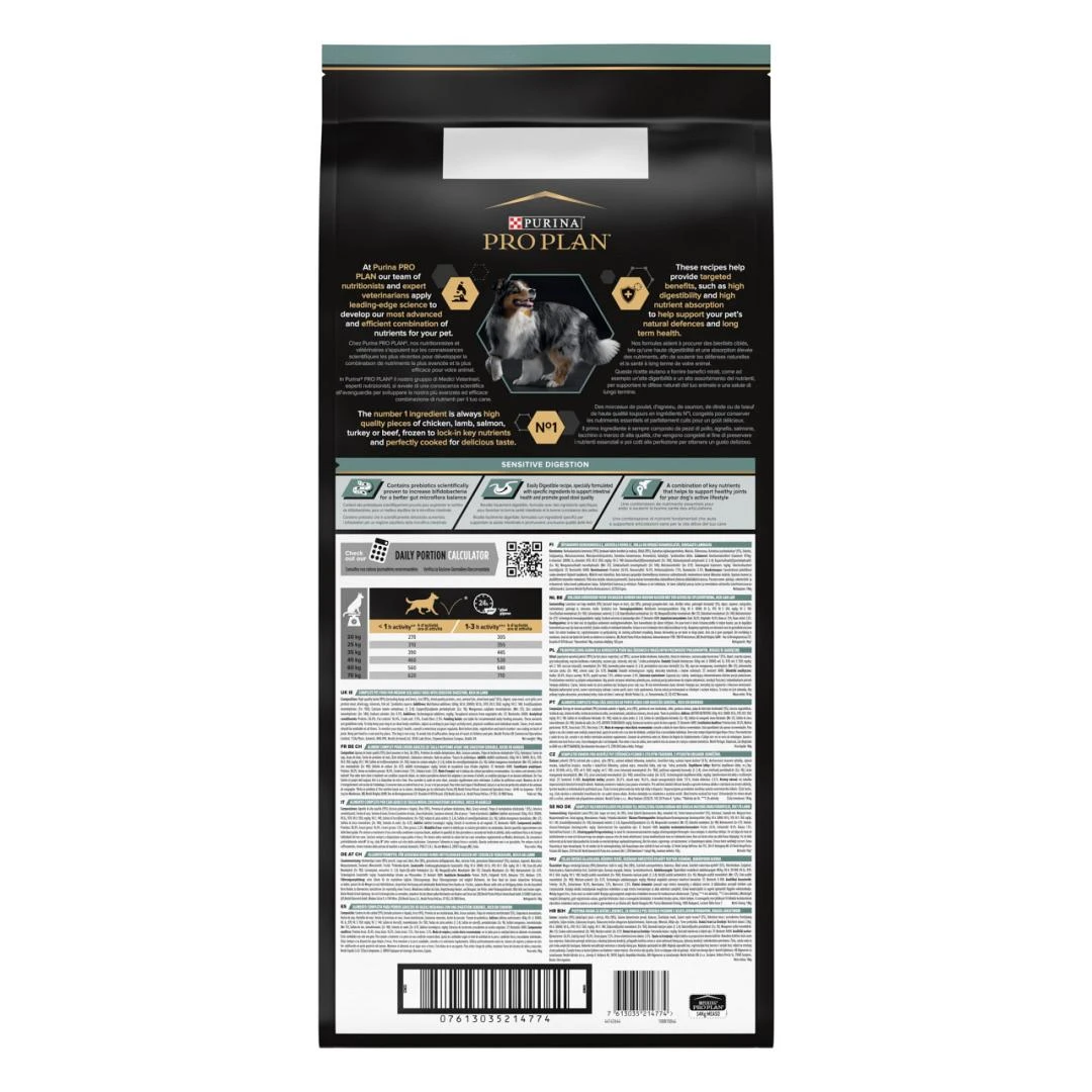 Pro Plan Medium Adult Sensitive Digestion Lam 14 Kg 2 Pro Plan Medium Adult Sensitive Digestion Lam 14 Kg - Afbeelding 2