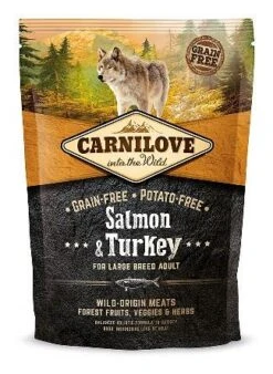 Carnilove Hondenvoer Salmon & Turkey Adult Large 1,5 Kg