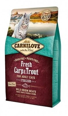 Carnilove Fresh Kattenvoer Carp & Trout Sterilised 2 Kg