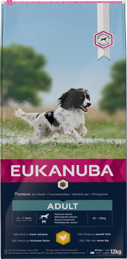 Eukanuba Hondenvoer Active Adult Medium Breed 12 Kg 1 Eukanuba Hondenvoer Active Adult Medium Breed 12 Kg