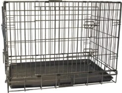 Boon Premium Hondenbench 2-deurs Hamerslag -Goedkope Dierenwereld XL winkel 8712901063238