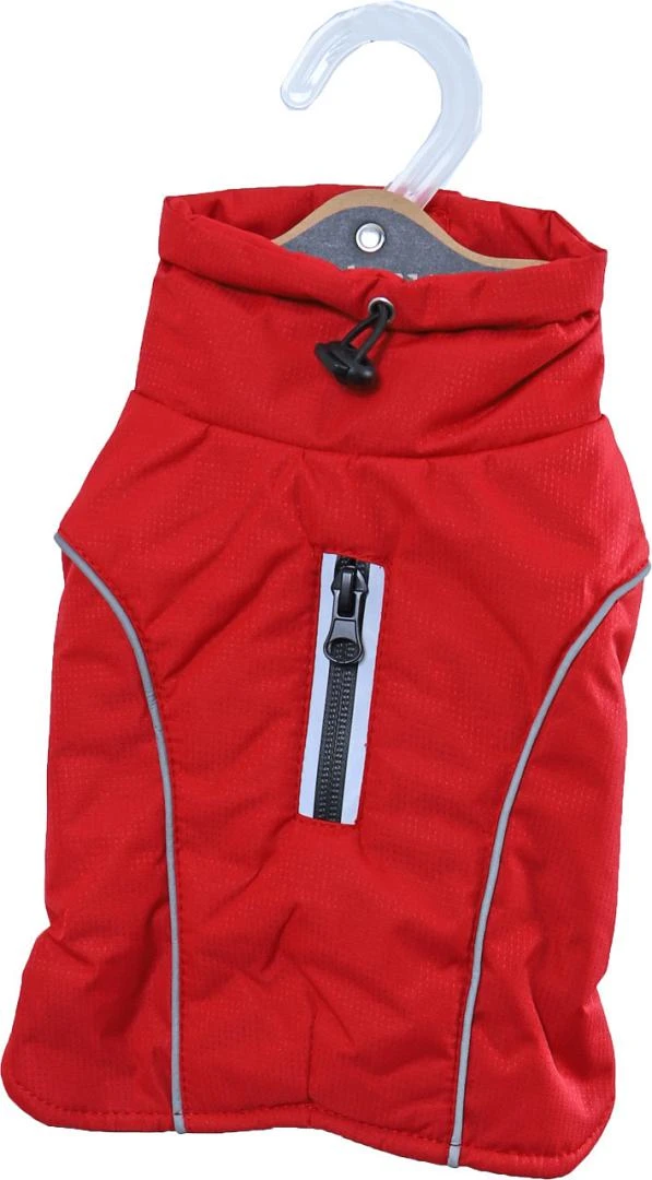 Boony Hondenjas Luxury Waterproof Rood 1 Boony Hondenjas Luxury Waterproof Rood