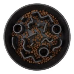 District 70 Slow Feeder Dark Grey -Goedkope Dierenwereld XL winkel 8717202615957 2