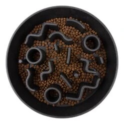 District 70 Slow Feeder Dark Grey -Goedkope Dierenwereld XL winkel 8717202615964 2