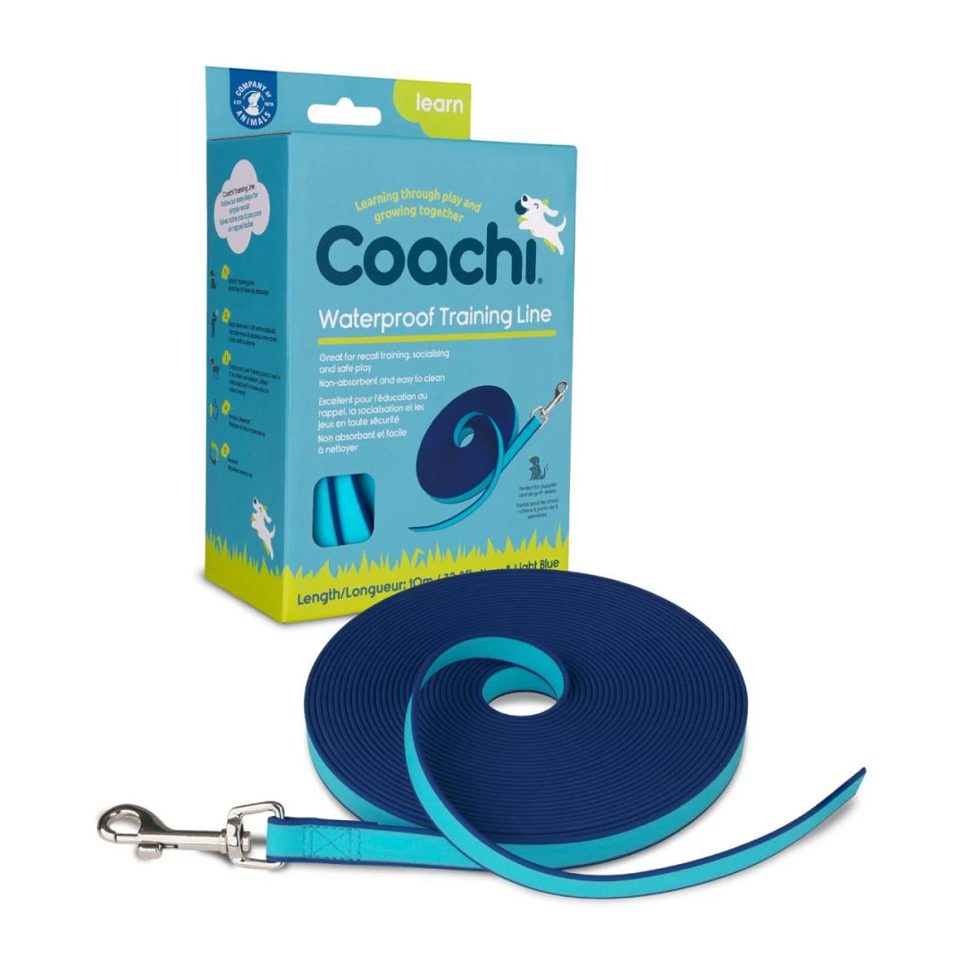 Coachi Trainingslijn Waterproof Navy/Blue 10 Mtr 1 Coachi Trainingslijn Waterproof Navy/Blue 10 Mtr
