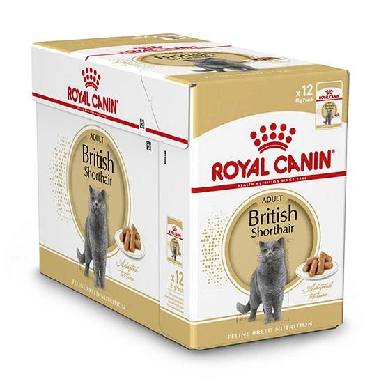 Royal Canin Kattenvoer British Shorthair Adult 12 X 85 Gr 1 Royal Canin Kattenvoer British Shorthair Adult 12 X 85 Gr