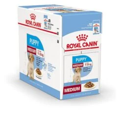 Royal Canin Hondenvoer Medium Puppy 10 X 140 Gr