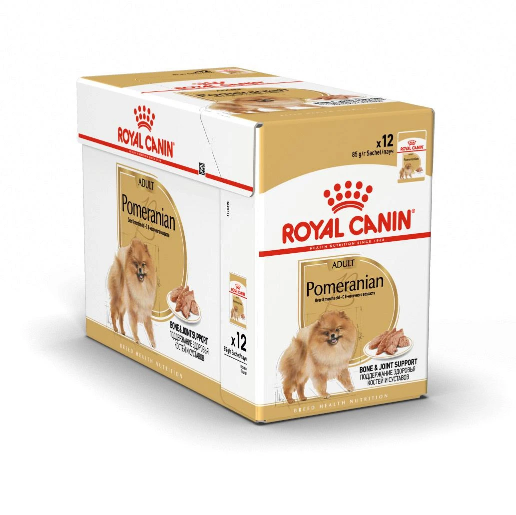 Royal Canin Hondenvoer Pomeranian Adult Wet 12 X 85 Gr 1 Royal Canin Hondenvoer Pomeranian Adult Wet 12 X 85 Gr