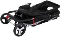 TRIXIE Hondenbuggy Zwart 6 TRIXIE Hondenbuggy Zwart -Goedkope Dierenwereld XL winkel Buggy 2