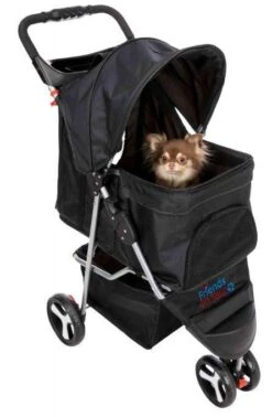 TRIXIE Hondenbuggy Zwart 7 TRIXIE Hondenbuggy Zwart -Goedkope Dierenwereld XL winkel Buggy 3