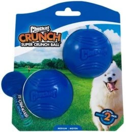 Chuckit! Super Crunch Ball 2 St -Goedkope Dierenwereld XL winkel CHUC50788 chuckit super crunch ball 2pk