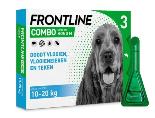 Frontline Combo M 3 Pipetten -Goedkope Dierenwereld XL winkel ComboM3Pipet