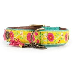 Dog With A Mission Halsband Lotus -Goedkope Dierenwereld XL winkel DWAM SS21 FLOWERBOMB LOTUS L0