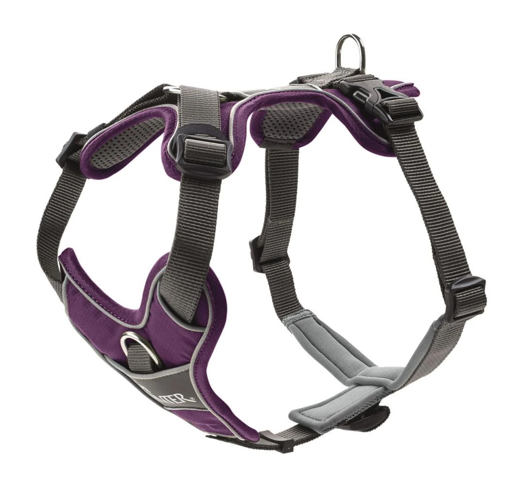 Hunter Hondentuig Divo Paars/Grijs 1 Hunter Hondentuig Divo Paars/Grijs
