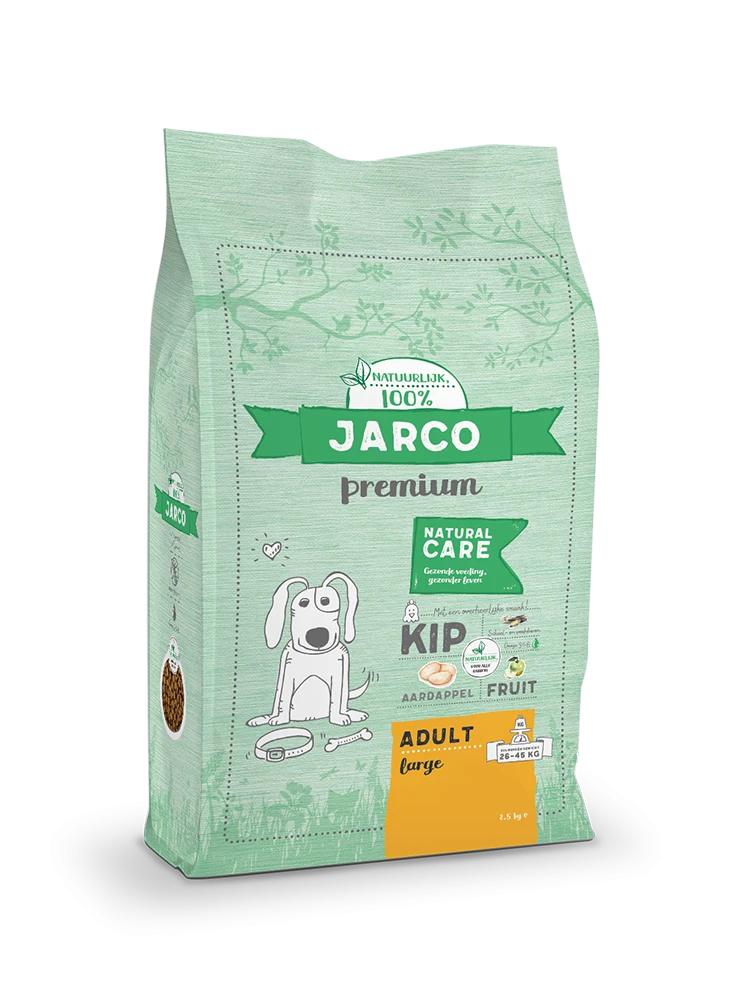 Jarco Hondenvoer Large Adult Kip 15 Kg 1 Jarco Hondenvoer Large Adult Kip 15 Kg