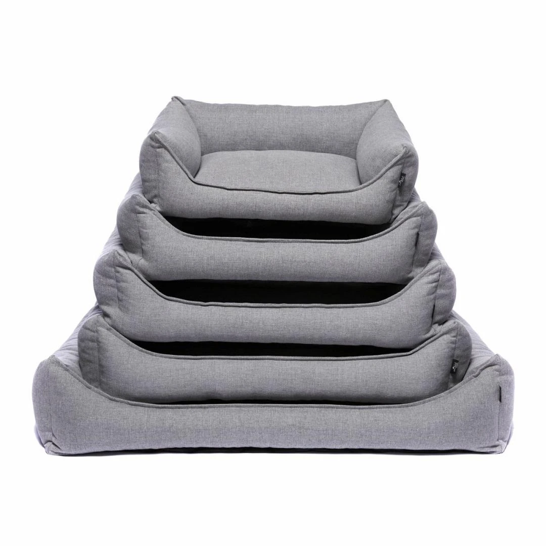 SnObbs Hondenmand Kingston Light Grey 1 SnObbs Hondenmand Kingston Light Grey