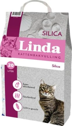 Linda Kattenbakvulling Silica 20 Ltr
