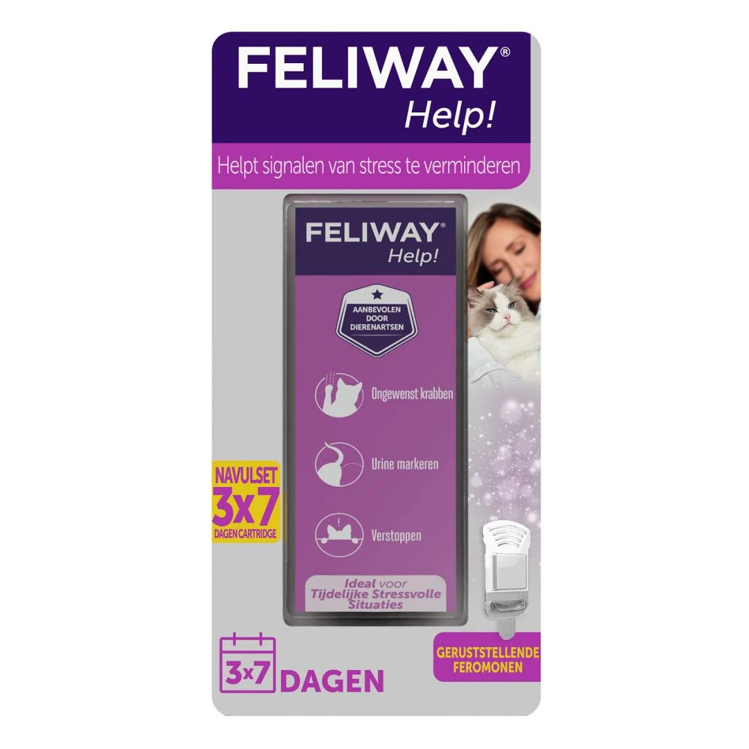 Feliway Help! Cartridges 3 St 2 Feliway Help! Cartridges 3 St - Afbeelding 2