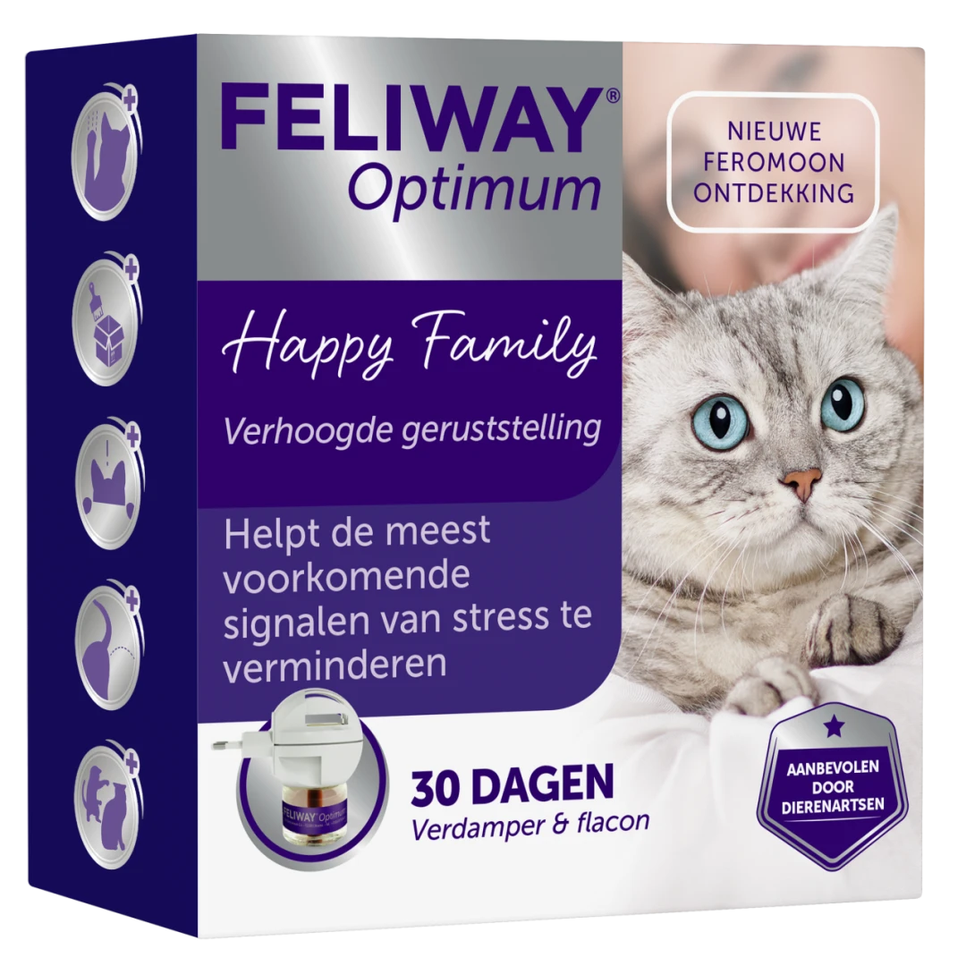 Feliway Optimum Diffuser + Refill 48 Ml 2 Feliway Optimum Diffuser + Refill 48 Ml - Afbeelding 2