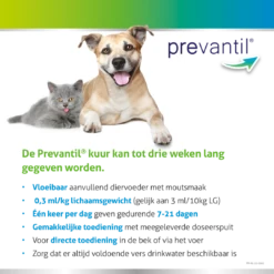 Bayer Prevantil Supplement Hond En Kat 100 Ml 6 Bayer Prevantil Supplement Hond En Kat 100 Ml -Goedkope Dierenwereld XL winkel PM NL 22 0062 content web preventil kuur