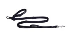 Rogz Utility Hondenlijn Handsfree Black -Goedkope Dierenwereld XL winkel RHLF05A Utility Handsfree Lead XL Black DET2