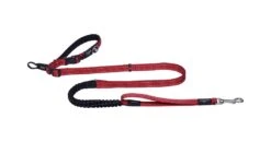 Rogz Utility Hondenlijn Handsfree Red -Goedkope Dierenwereld XL winkel RHLF06C Utility Handsfree Lead L Red DET2