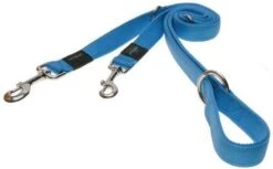 Rogz Beltz Utility Hondenlijn Multi Turquoise -Goedkope Dierenwereld XL winkel RHLM05FDET0