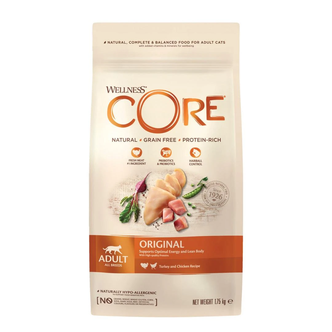 Wellness CORE Kattenvoer Original 1,75 Kg 1 Wellness CORE Kattenvoer Original 1,75 Kg