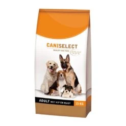Caniselect Hondenvoer Adult Kip & Rijst 15 Kg